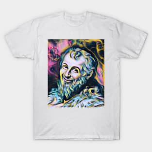 Democritus Portrait | Democritus Artwork 7 T-Shirt